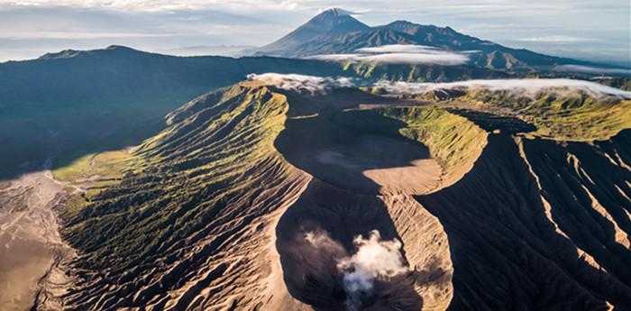 梦到火山爆发