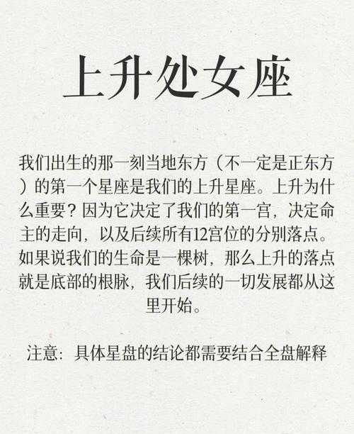 上升处女座事业怎么样