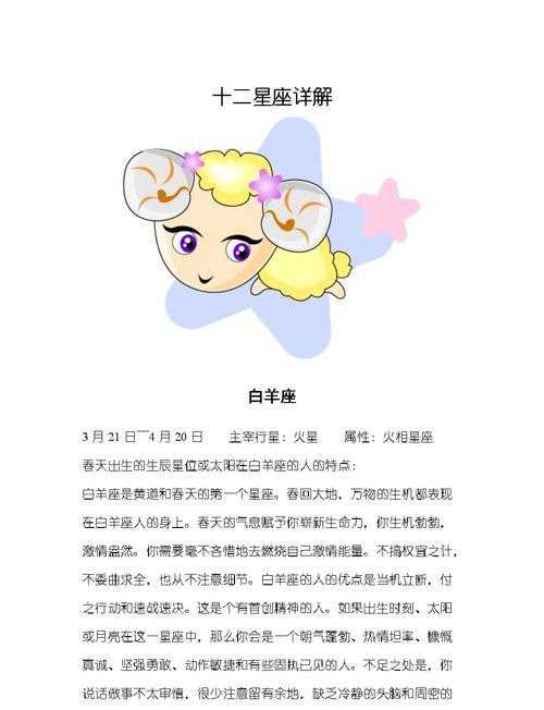 白羊属虎女性格特点